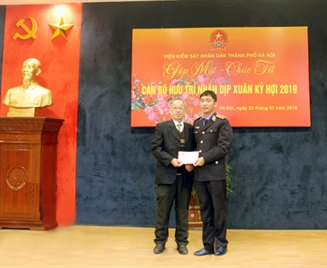 Gặp mặt chúc tết Cán bộ hưu trí nhân dịp xuân Kỉ Hợi 2019